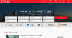 Desktop Screenshot of aajproperty.com